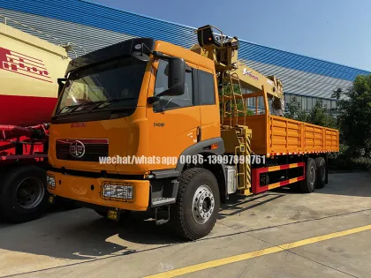 FAW 6X4 340HP Truck Mounted UNIC URV1200 Crane