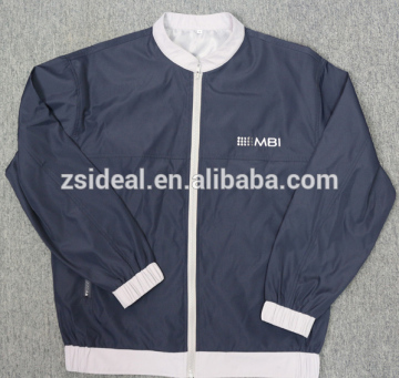 100% polyester High density microfibre windproof jacket,microfiber jacket