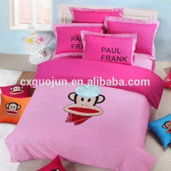 Cartoon microfiber brushed polyester fabric