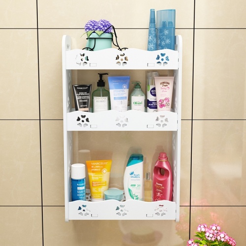 high quality modern colored decorative pvc shelf