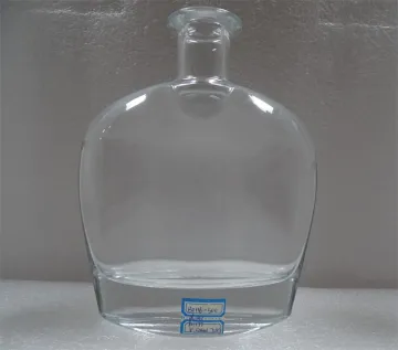 Flint Glass Bottle With Cap High Grade Glass Bottle 500ML