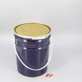 優れたシーリングを備えた詰め替え可能なブリキ塗装缶