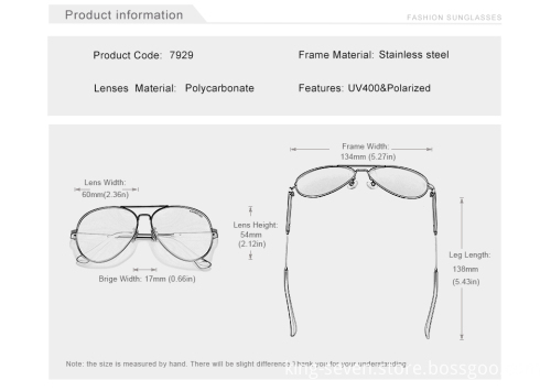 KINGSEVEN Men's and Women's Polarized Driving Glasses N7929