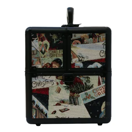 KONCAI Hard Shell Messenger Make-up Bag