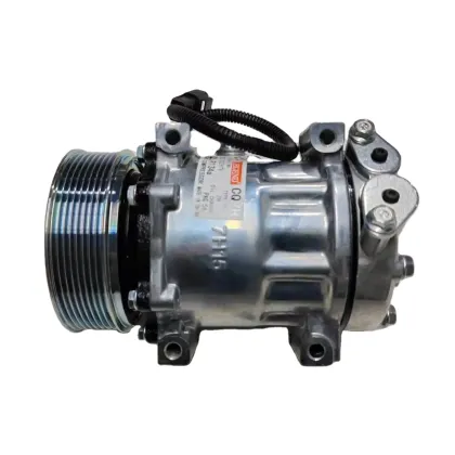 SANDEN 0012109650 12V Air Conditioning Compressor for JCB, Liebherr R134a M8146(HMF)