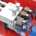 Hydraulic control DC tail plate