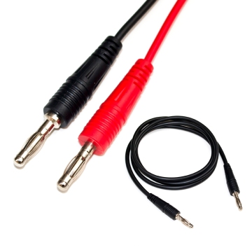 1m Dual Injection Banana Plug Cable for Testing
