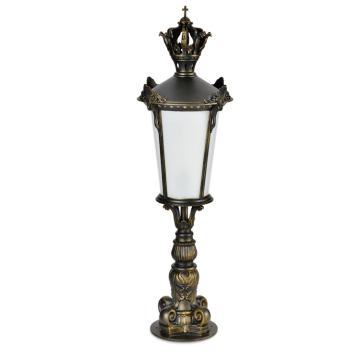 Hiasan IP65 Luar 15W Lampu Pilar Klasik