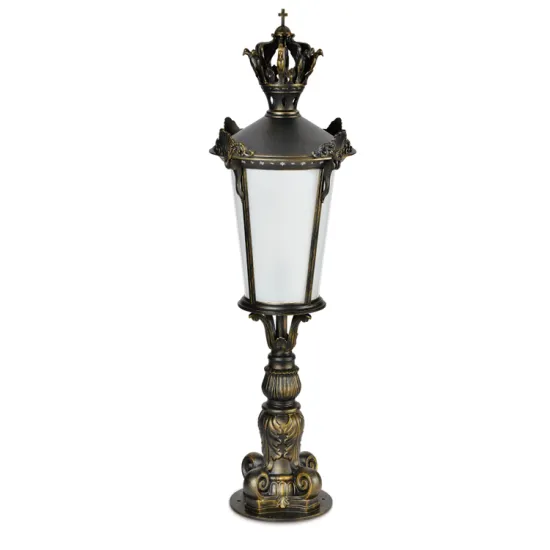 Decorative IP65 Outdoor 15W Classical Pillar Light