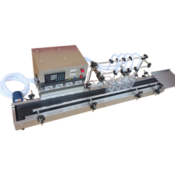 Automatic Small Electric 4-Head Filling Machine for Wine, Liquid Perfume, and Stain Remover