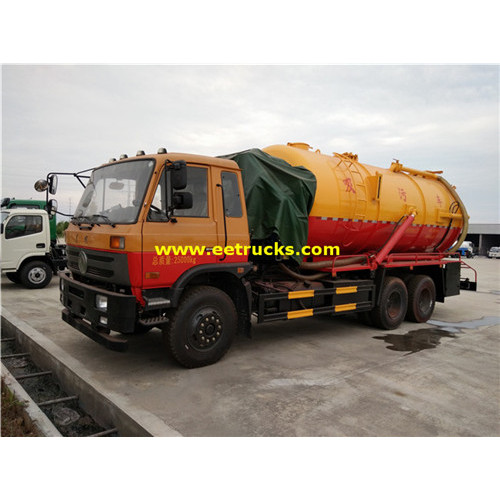 Camiones de vacío sépticos Dongfeng 15000 litros