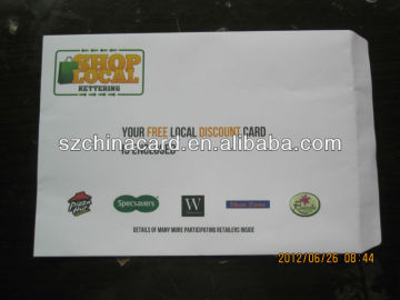 Promotional C5 Envelope Card Holder Printing