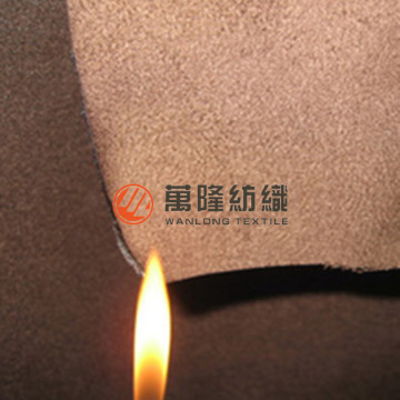 Bs5852 Flame Retardant Microfiber Suede Fabric for Sofa