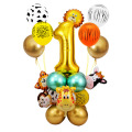 number column balloon set