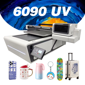 Harga Pabrik 6090 DTG LED UV Printer Flatbed untuk Pencetakan Logo Kasing Telepon