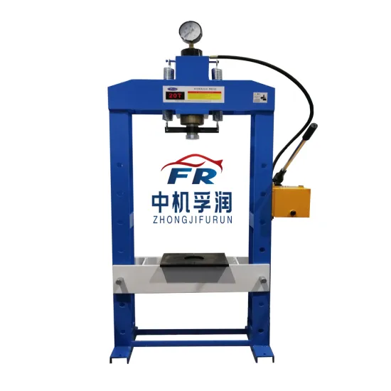 Qingdao Zhongji Furun 20 Ton Manual/Electric Small Gantry Hydraulic Press Machine