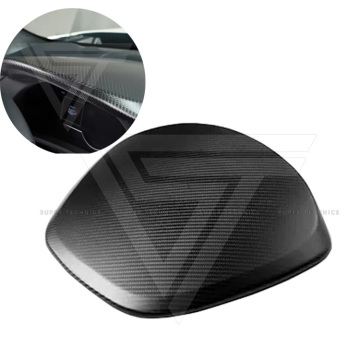 Matte Carbon Fiber Interior Trim Classic Clock Surround για Toyota GR86 2021-2023