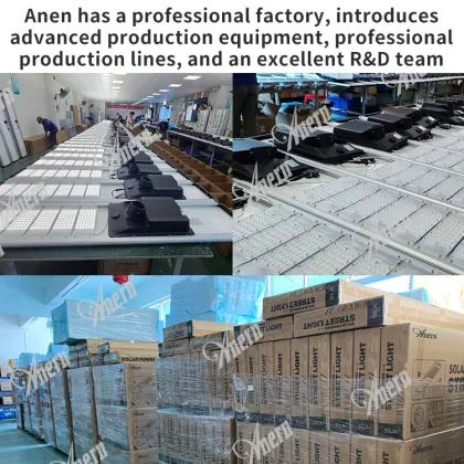 Anern Outdoor Solar LED Street Light 60W-200W