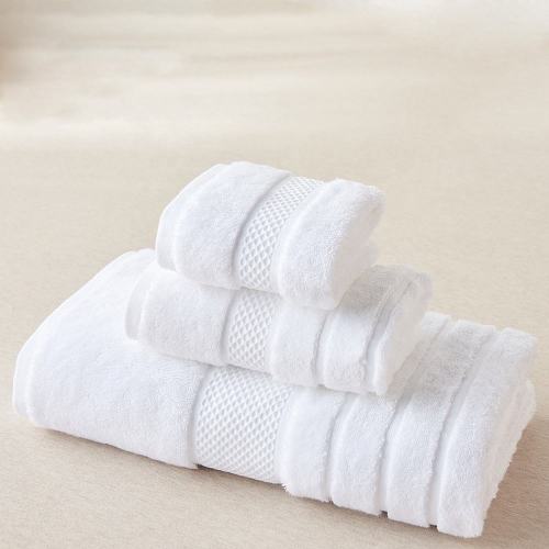 Soft Bath Hand Face Towels Set luxury cotton soft bath hand face towels set Factory