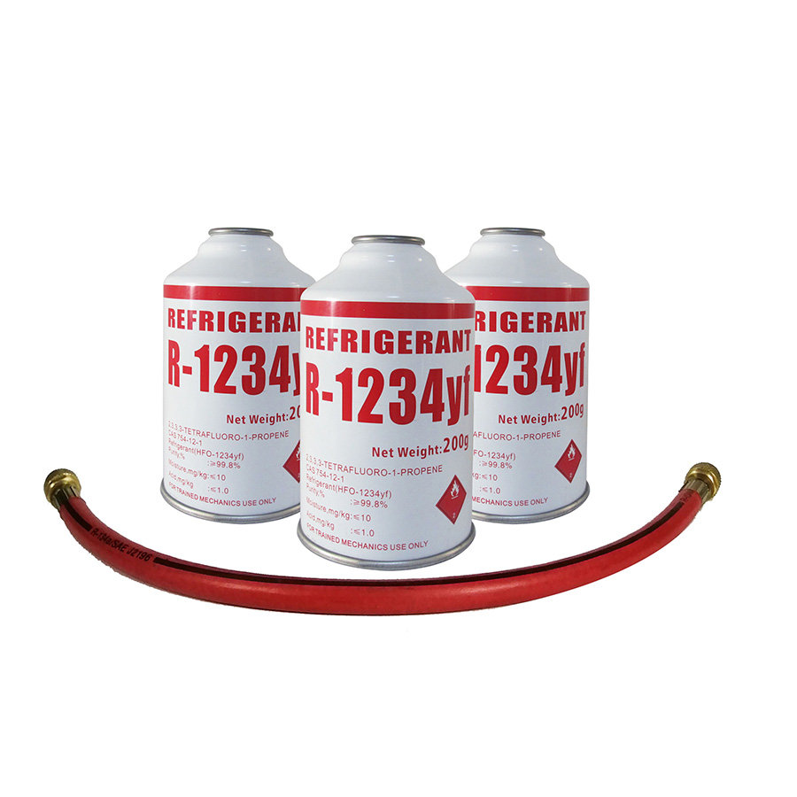 Lieve odore R1234YF refrigerante per automobile A/C 200G
