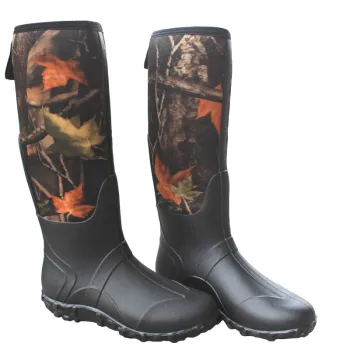 Wholesale Neoprene Camouflaged Waterproof Snake-Proof Hunting Boots