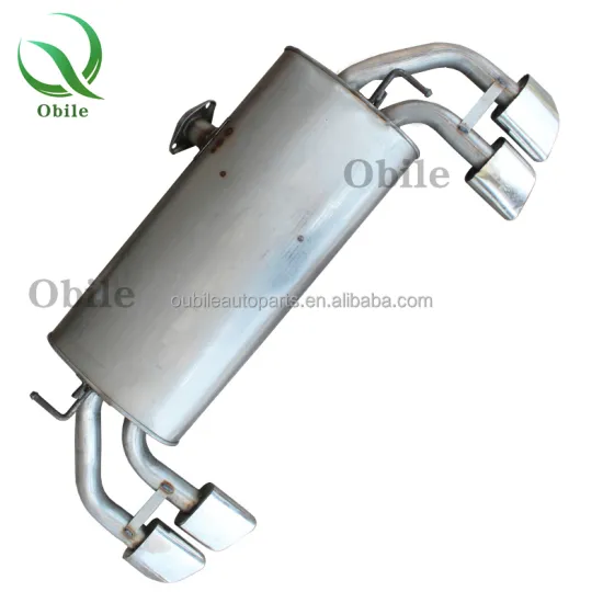 Exhaust Pipe Silencer Muffler for Hyundai Tucson 2015 with Double Outlet Pipe