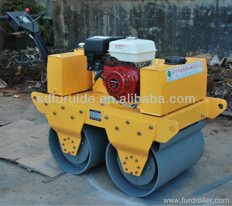 FYL-S600 walk behind double drums road roller compactor