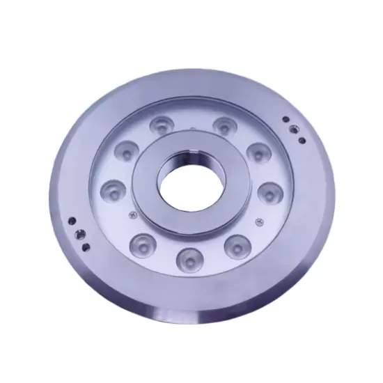 RGB Light Stainless Steel Body 9*3W 10V-30V IP68 Underwater LED Fountain Lights