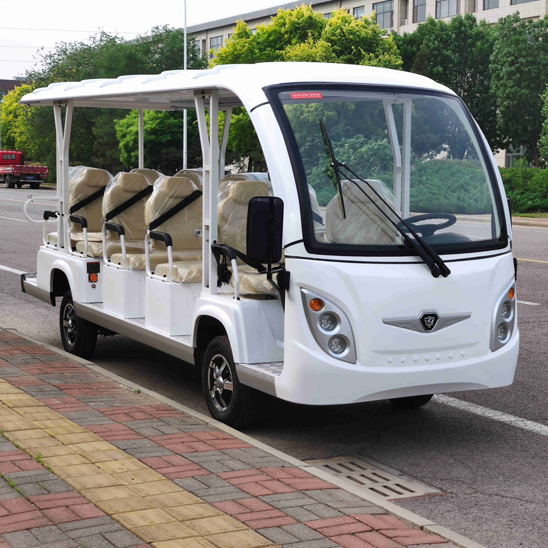 New energy four-wheeled sightseeing car