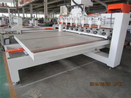 Cylinder wood Multi spindles processing CNC Router