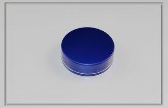 purple Cosmetic Bottle Caps with anodizing , 40mm Aluminum