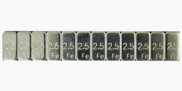 2.5g fe adhesive balance weights for alloy rim