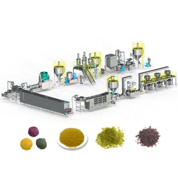 MACCHINA ESCRUDER DI PRODUZIONE PERDIFICATA DI RISO FORTIFICATO DELLA SCRITÀ DELLA SCADA INDUSTRIALE