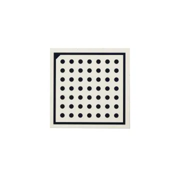 High Precision Machine Vision Calibration Plate: Ceramic Lattice with Diffuse Reflection