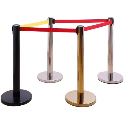 Stainless Steel Belt Barrier for Airport Traffic Safety