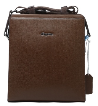 High Grade Brown Genuine Leather Messenger Bag
