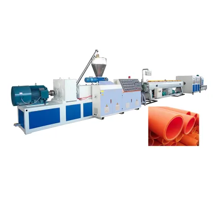 High-Speed MPP Orange Power Electric Pipe Extrusion Machine: Advanced Technology for Efficient Production