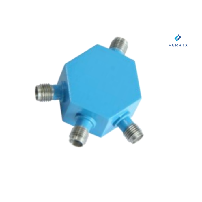 Divisor de potencia coaxial