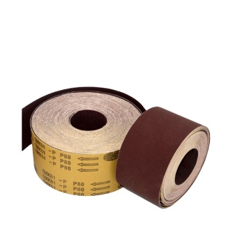 80 Grit Abrasive Sandpaper Roll for Polishing