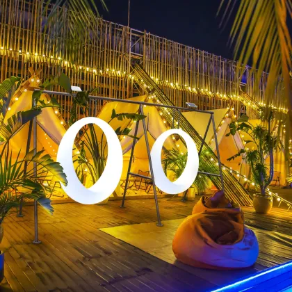 Backyard LED Swings: Add Ambience to Your Patio Garden