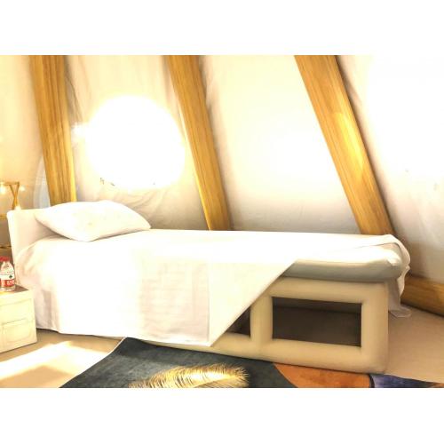 Premium Inflatable Bed for Single Person Camping Comfort
