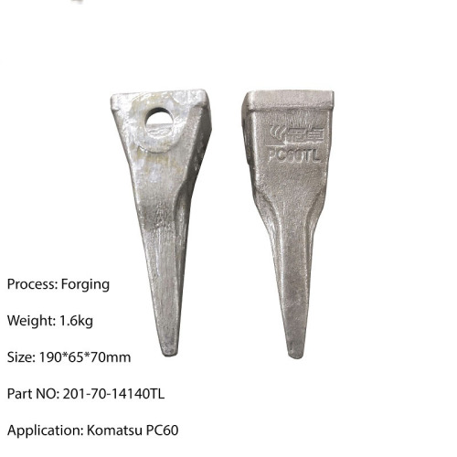 Excavator Parts Forged Excavator Digging Bucket Teeth For Rock Factory