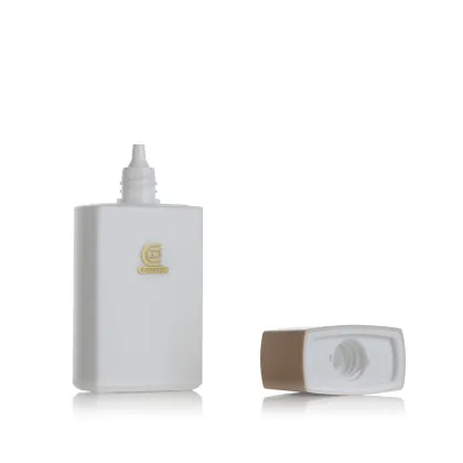 Custom Square Plastic Tubes for Sunscreen & Cosmetics Packaging