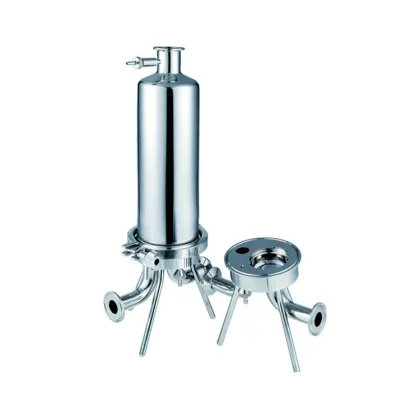 Food Grade Stainless Steel 304 316 Industrial Air and Steam Filter Housing for Hot Gases