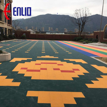 Outdoor children playgrouds flooring