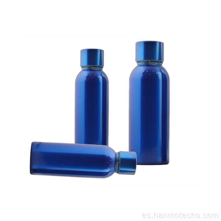 Botella de metal para aluminio de aceite cosmético