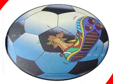 Professional Football Wrist Rest Printed Computer Round Customize Mouse Pads