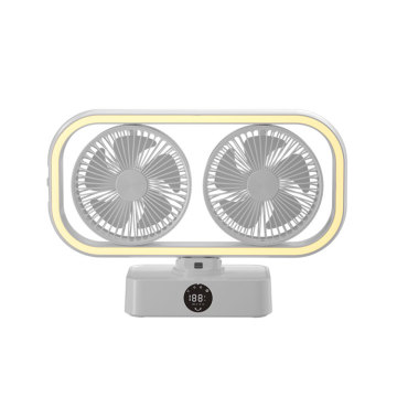 Spot USB Rechargeable Twin Tower Fan