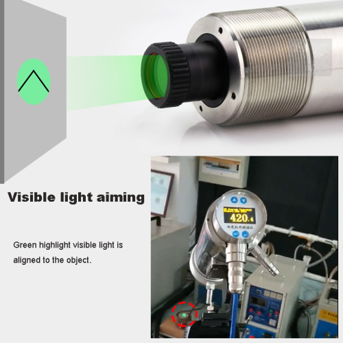 Visuellanfangs Hochtemperatur-Infrarot-Thermometer