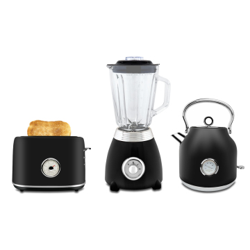 Modern Kitchen Bundle: Electric Kettle, Toaster, Thermostat, and Blender